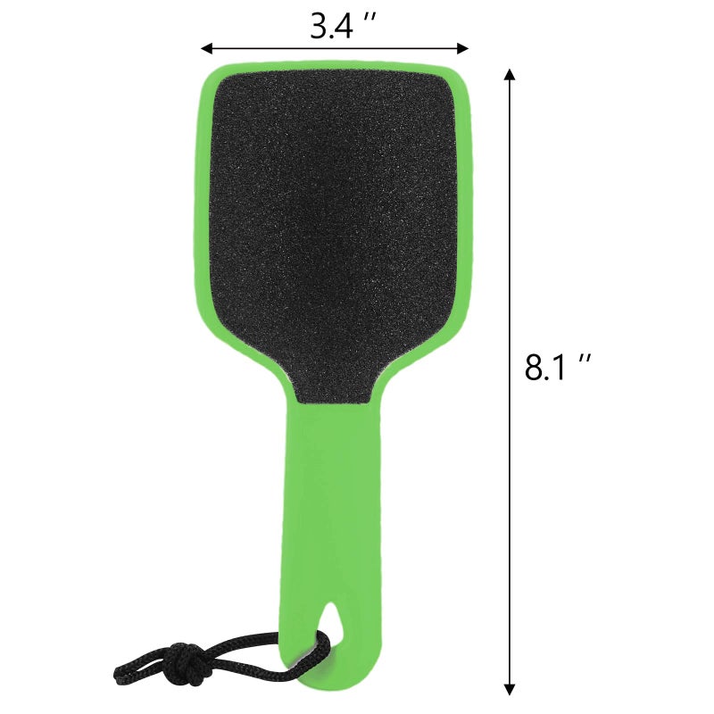 BTYMS 2 Pcs U Shaped Foot Scrubber Curved Foot File Callus Remover for Feet Dual Sided Heel File Scraper Dead Skin Remover - Image 4